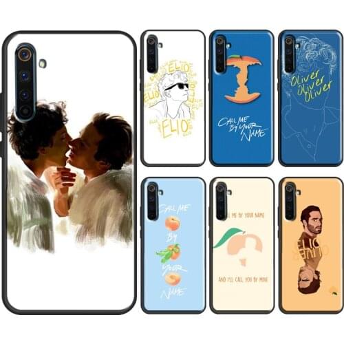 Oliver Elio Call Me By Your Name Case For OPPO Realme 7 6 8 Pro C3 C15 C21 7i GT Q3 Pro Cover For OnePlus 8 9 Pro Nord 8T