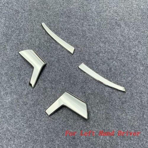 For Toyota Corolla Hatchback 2019 2020 Chrome Car Rearview Mirror Strip Cover Trim Decorate Frame Moulding accessories Styling