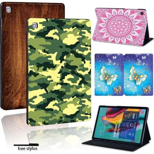 For Samsung Galaxy Tab A 10.1 T510/T515/T580/T585/Tab A 7.0 10.5/Tab E 9.6/Tab S5E/Tab S6 Lite 10.4" Leather Tablet Cover Case