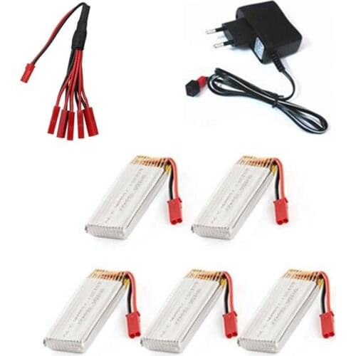 Drone 1315S / 1315 DFD F163 / F187 lithium battery with protection board 5PCS battery and charger