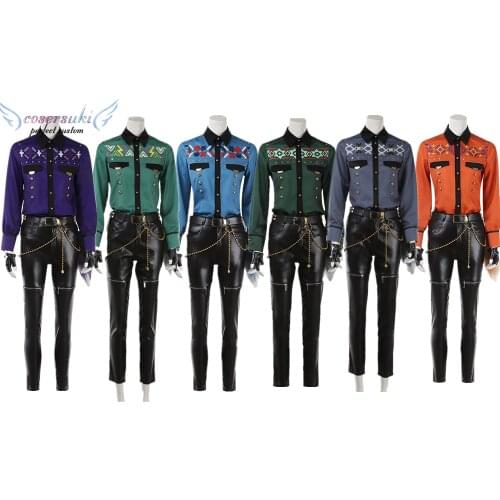 Ensemble Stars Trickstar Eden Switch Double Face ALKALOID UNDEAD Cosplay Carnaval Costume Halloween Christmas Costume