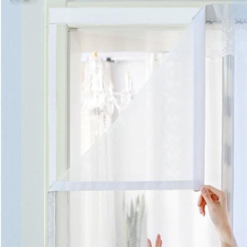 Hands-free Fiberglass Magnetic Door Screen Mesh Automatic Closing Anti Mosquito Insect Fly Bug Door Curtain Net Custom Size