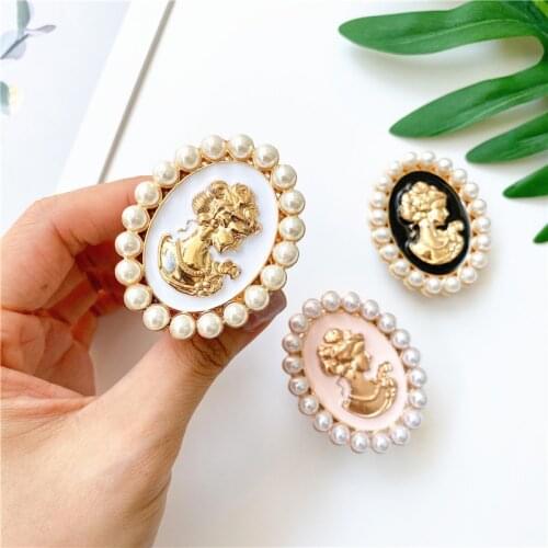 New Pearl Rhinestone Airbag Holder Expanding Stand Grip Mobile Phone Finger Holder For iPhone Samsung Huawei Contraction Bracket