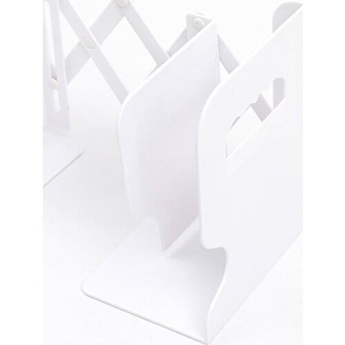 Creative Adjustable Book Stoppers More Than 20 Pcs Books Capacity Detachable Stationery Storage Box Stretching Bookends