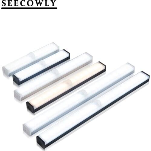 LED Lights Closet Light LEDs Lamp with Motion Sensor Light Kitchen Lighting USB Rechargeable Under Cabinet Lights for Bedroom