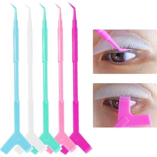 10 Pcs/Set Double Headed Curling Eyelash Perming Stick Eyelash Lifting Separating Tool For Lash Lifting Preming Volume Extension