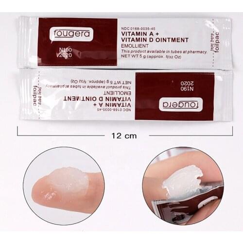 100Pcs/lot Permanent Makeup Tattoo Supplies Fougera Vitamin Ointment Anti Scar Tattoo Aftercare Cream For Tattoo Body Art