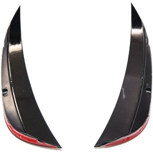 2 Pieces Front Bumper Air Vent Outlet Cover Trim Decorations for W205 C-Class 2015-2018