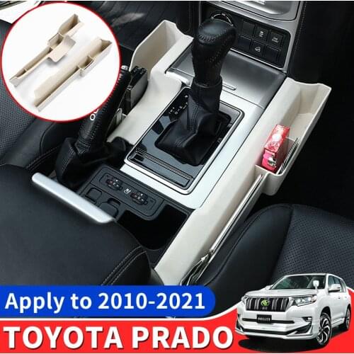2010-2021 For Toyota Prado 150 Multifunctional Water Cup Storage Box Interior Armrest Storage Modification Accessories