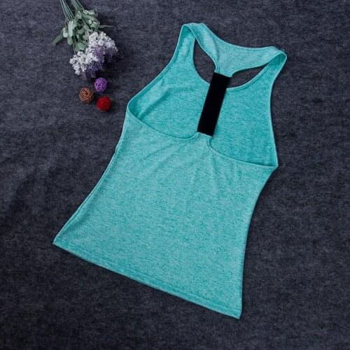 2020 New Fashion Summer Women Sleeveless Vest Workout Tank Top Causal Soft T-shirt Sport Gym Clothes Fitness Tank Shirt