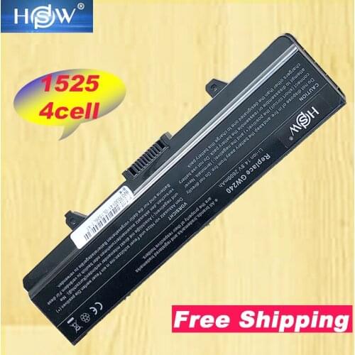 HSW Laptop Battery For Inspiron 1525 1526 1545 For DELL 312-0625 C601H GW240 RN873