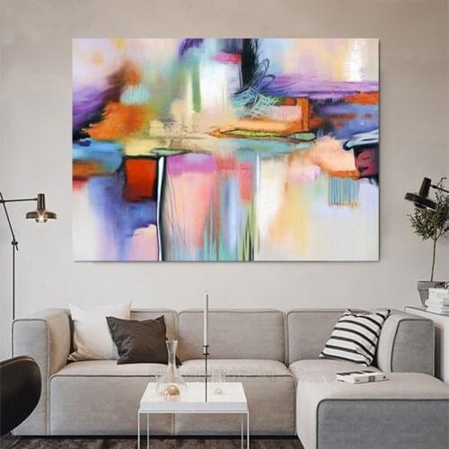 Diamond Painting Square Round drill Abstract color wall picture art 5D DIY Diamond Embroidery bedroom Decorations mosaic FF1275