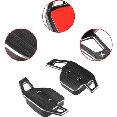 Aluminum Paddle Shift Extensions Steering Wheel Gear Shifters Car Accessories Steering Wheel Aluminum Alloy Shift Paddles