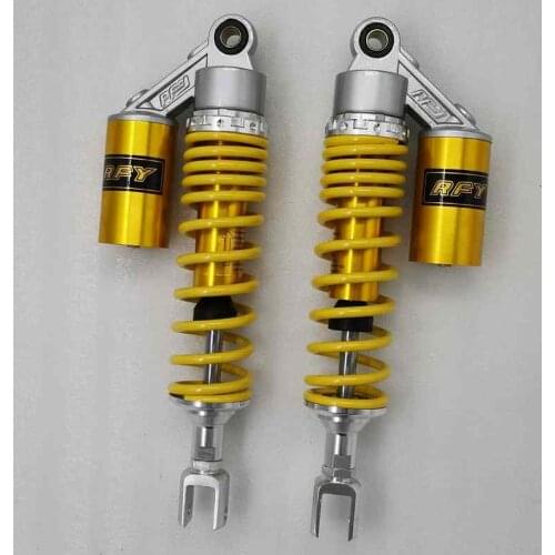 8mm spring 360mm MOTORCYCLE SHOCK ABSORBERS FOR Honda CB900F CB1100F CBX1000 SUZUKI YAMAHA Kawasaki black gold yellow