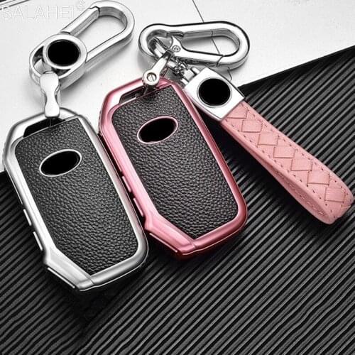 For KIA Sportage Ceed Sorento R GT Stinger Forte Cerato 2018 2019 Plating TPU Car Remote Key Case Full Cover Fob Holder Shell