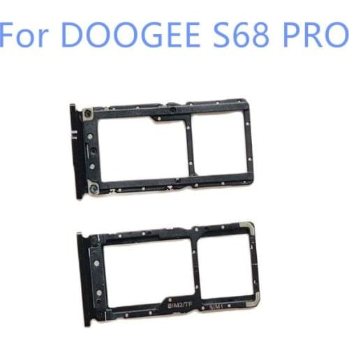 New Original For DOOGEE S68 PRO Sim Card Holder Tray Card Slot For DOOGEE S68 5.9 '' Smart Cell phone