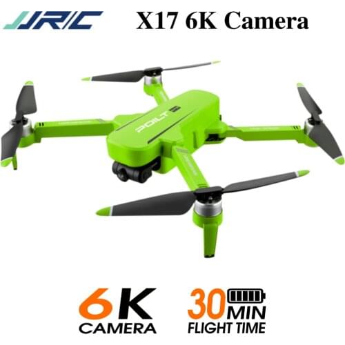 JJRC X17 RC Drone With Dual Camera 6K HD 2-Axis Gimbal GPS 5G Wifi 30 Minutes Operating Time Optical Flow Brushless Foldable