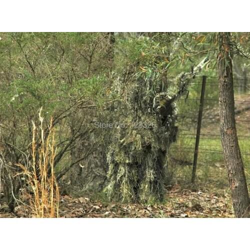 GP 5 PCS CAMO GHILLIE YOWIE SNIPER TACTICAL CAMOUFLAGE SUIT FOR HUNTING PAINTBALL ghillie suit