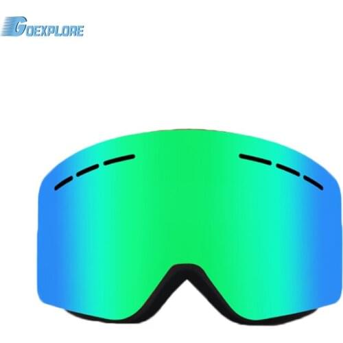 Ski Goggles Winter Snow Sports Goggles with Anti-fog UV Protection for Men Women Youth Interchangeable Lens Snow Premium Goggles