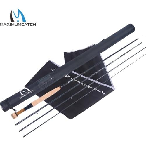 Maximumcatch Maxcatch Competition InTouch Nymph Fly Rod for Euro Nymphing Fly Fishing Rod with Cordura Tube
