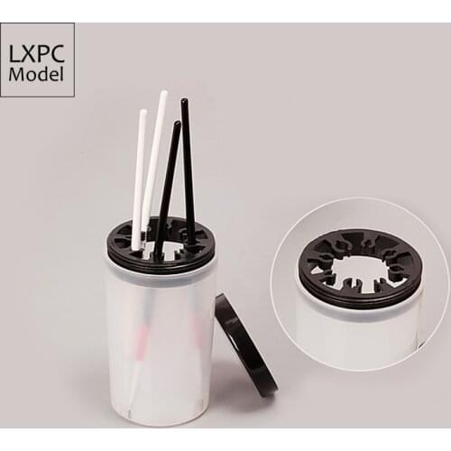 Model coloring pen paint storage bottle Color pen paint cleaning pen holder