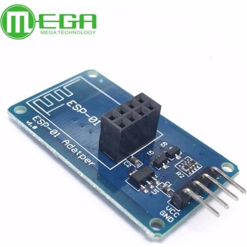 ESP8266 ESP-01 ESP01 Serial WiFi Wireless Adapter Module 3.3V 5V Compatible Serial Board For Arduino UNO R3 Microcontroller One