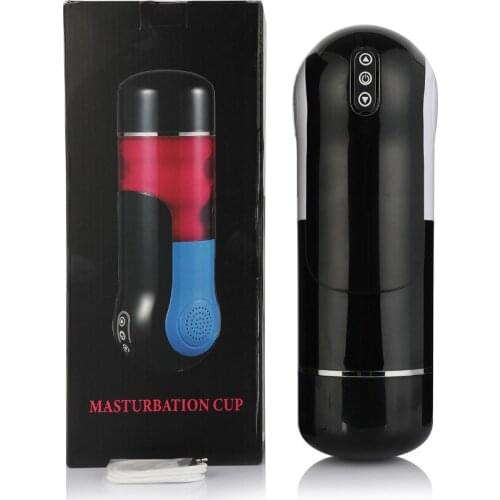 Mans Masturbator Toy Blowjob Realistic Vagina Aircraft Cup Penis Erection Lasting Trainning Massager Masturbation Cup Sex Toys