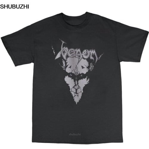 Vintage 1982 Venom Black Metal Shirt Size S To 5xl Homme Novelty T Shirt Men shubuzhi New Short Sleeve Casual T-Shirt sbz8481
