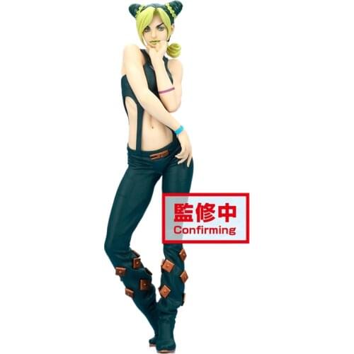 Pre-Sale Jojos Bizarre Adventure Jolyne Cujoh Anime Dolls Figures Collectibles Pvc Model 26Cm Desktop Ornaments Toys for Boy