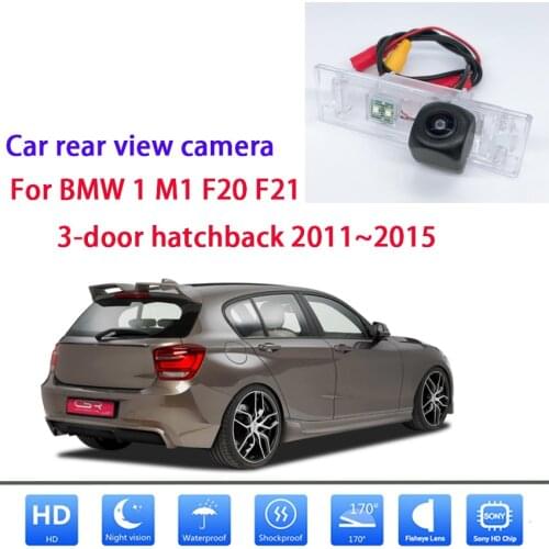 For BMW 1 M1 F20 F21 3-door hatchback 2011~2015 Car Camera Waterproof High quality rear view reversing camera
