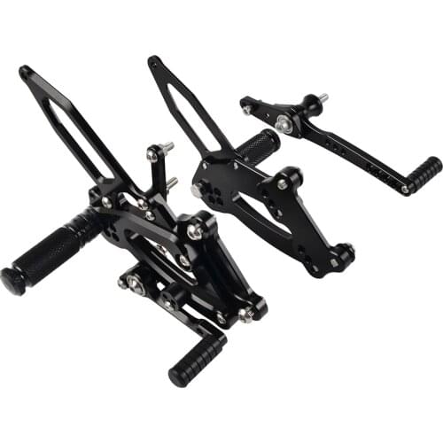 Ajustable Rearset Footrest Set Foot Pegs CNC Adjustable Rearset Rear For BMW S1000RR 2017 2018 S 1000RR S1000 RR S 1000 RR