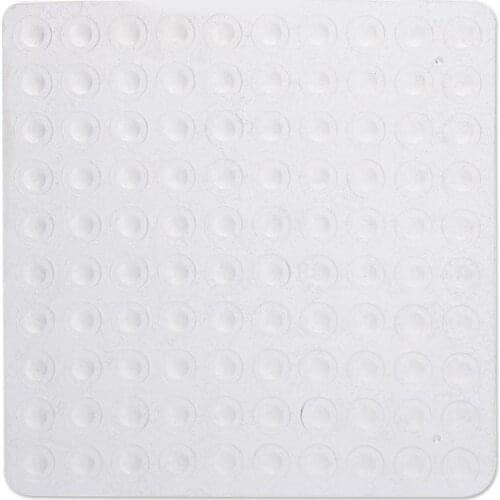 Rubber Feet Pads Rubber Bumper Damper EVA Silicone 8.5*2.5mm Transparent Cupboard Stop Cushion Anti Slip Drawer
