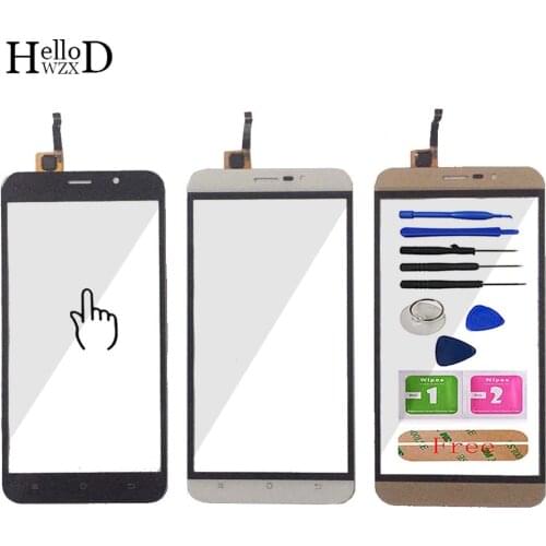 5.5'' Mobile Phone Touch Panel For Cubot Dinosaur Touch Screen Glass Digitizer Panel Front Glass Lens Sensor Tools Free Adhesive
