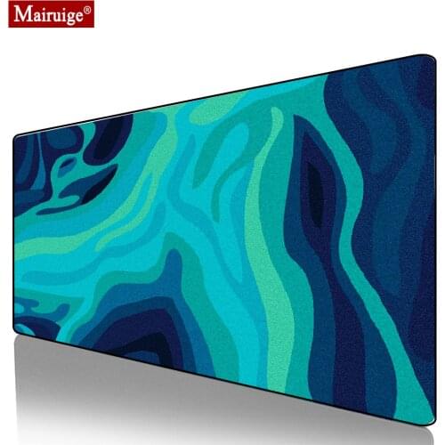 Persian Rug Blue Mouse Pad XXL Gamer Desk Mat Large Keyboard Pad Home Decoration Compute PC Gaming MousePad 90x40cm/70x30cm