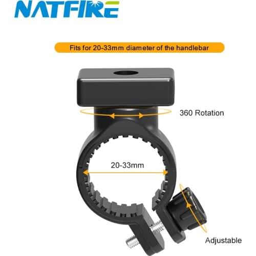 NATFIRE Bicycle Light Bracket / Mount Holder for NKX2 NBX1 NKX3