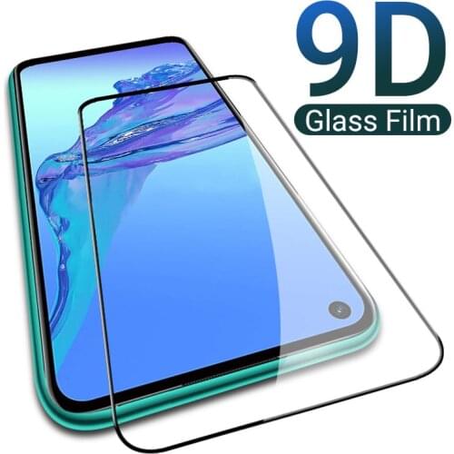 9D Screen Protector For OPPO A53 Glass OPPO A54 A57 A59 A53s A32 A33 A1k A15 A12e A11 Realme C17 C15 C11 V13 V11 Tempered Glass