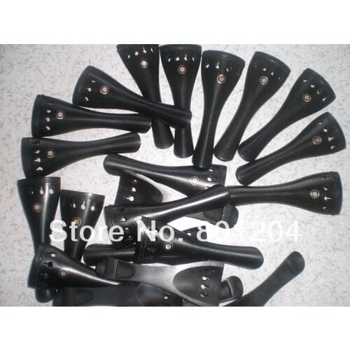 20 PCs High Quality Violin Ebony Tail Piece Violin parts