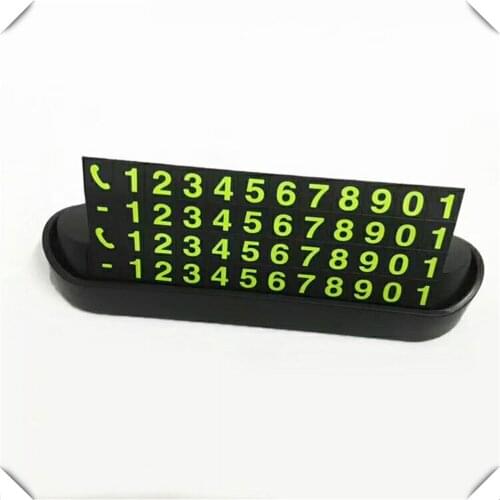 Car Accessories Mobile Temporary Stop number plater for Insight Odyssey Passport Pilot Prelude Wagovan