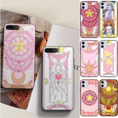 Cards Captor Sakura Phone Case Fundas Shell Cover For HUAWEI P10 P20 P30 P40 Mate 30 40 Lite Pro