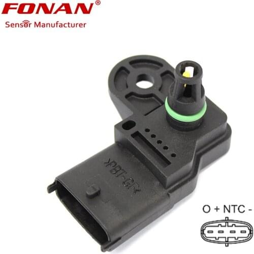 Intake Air Temperature Pressure MAP Sensor For Porsche 911 3.6 6Cil Boxer 24v Cayenne 4.5 V8 32v 95560618000 99660618000