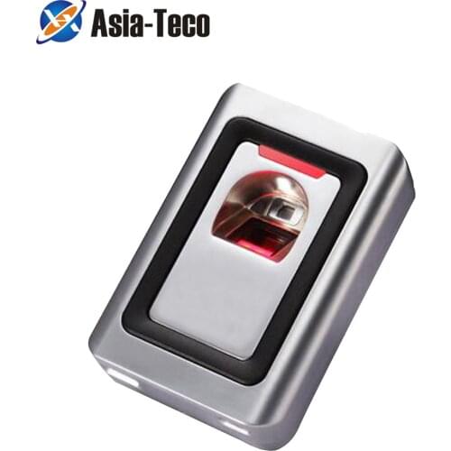 IP65 Waterproof Metal Fingerprint Access Control Systems 125KHZ RFID Access Controller Wiegand 26 Fingerprint Reader Anti-vanda