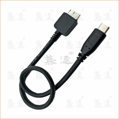 USB 3.1 Type-C to USB 3.0 Micro B Cable Connector For Hard Drive Smartphone CELL PHONE PC