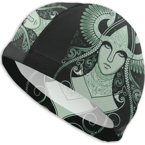 Mens Bjorn Swim Cap Vikings T Shirt Vikings Bath Hats Swimwear For Swim Pools