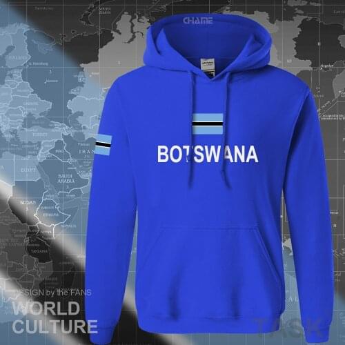 Republic of Botswana hoodie mens sweatshirt sweat new hip hop streetwear tracksuit nation footballer sporting country flag BWA