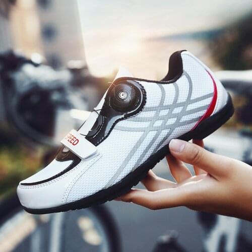 Non-locking Cycling Shoes Sapatilha Ciclismo Mtb Professional Outdoor Racing Men Sneakers Non-Slip Cycling Road Bike Shoes