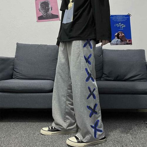 New 2021 Women Autumn winter Pants High Waist Straight Vintage Korean Wide Leg Pants Elegant Belt Loose Cotton Streetwear