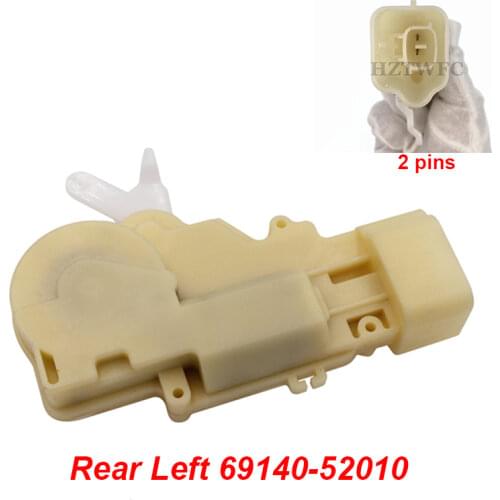 New Door Lock Actuator Rear Left 2 Pins 69140-52010 For Toyota Echo Scion For Lexus GS300 GS430 GS400 6914052010