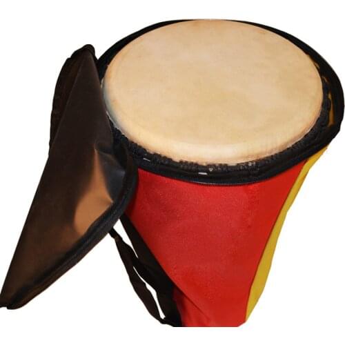 Wholesale 8 10 12 13 inches waterproof 4 colors stitching Djembe drum package soft gig thin bag case tambourine cover backpack