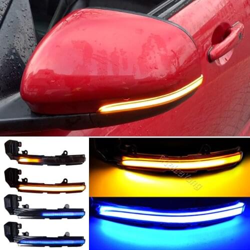 Pair LED Dynamic Side Rearview Mirror Indicator Lamp Turn Signal Lights For Jaguar XE XF XJ F-TYPE XKR IPACE X250 X260