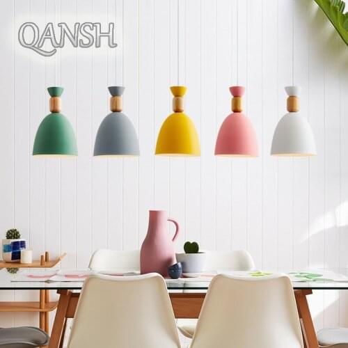QANSH Pendant Lights In The Loft Style